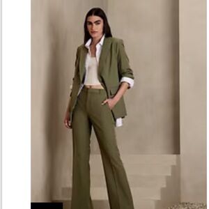 Banana Republic Sculpted Bootcut Pant | Olive | Size 16 | Women’s Regular